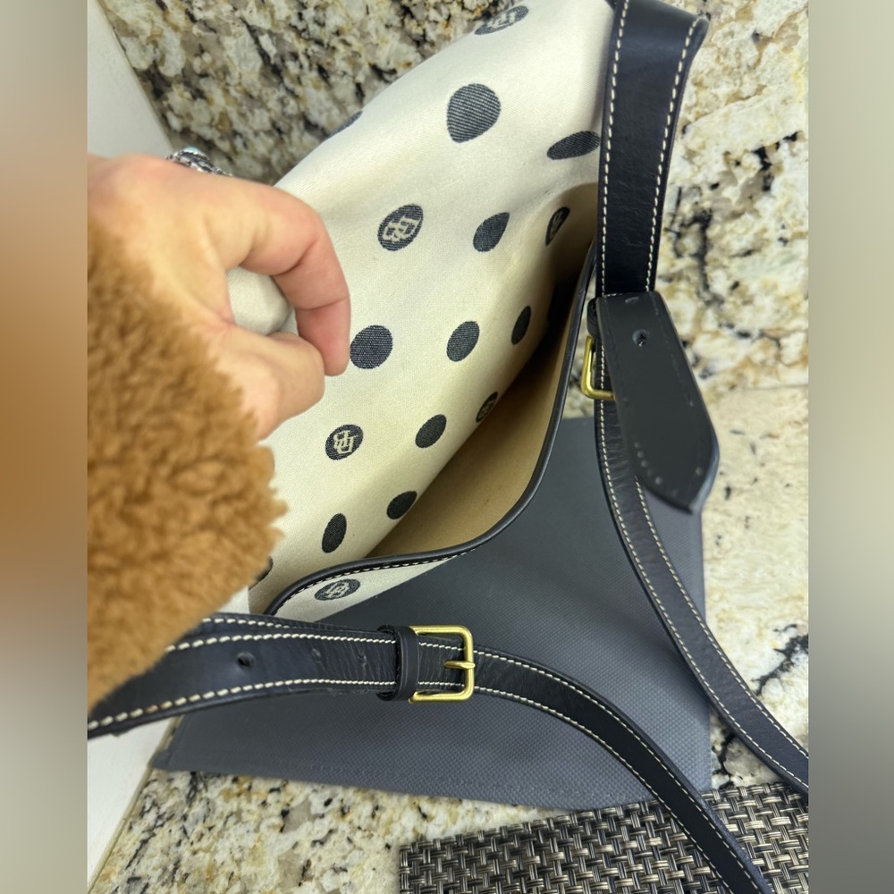 EUC Vintage Dooney & Bourke
Monogram Polka Dot Made in
USA Polka Dot Crossbody - Picture 13 of 16
